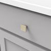 Hickory Hardware Solid Core Kitchen Cabinet Knobs, Luxury Cabinet and Dresser Knobs, Handle Pulls for Doors & Drawers, 1-1/4 Inch, Elusive Golden Nickel, Skylight Collection (Pack of 10)