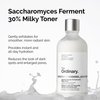 The Ordinary Saccharomyces Ferment 30% Milky Toner, Exfoliating and Hydrating Toner for Smoother, Brighter Skin, 3.4 Fl Oz