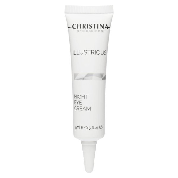 -CHRISTINA- Illustrious Night Eye Cream with Retinol and Vitamin C | Under Eye Cream Revitalizes, Brightens, Nourishes the Skin | Night Cream for All Skin Types 15ml