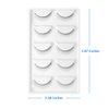 25 Pairs Practice Lashes for Eyelash Extensions Supplies Self-adhesive Practice Lashes Strip for Training Lash Extensions Beginner by WENDY LASHES
