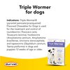 DURVET 12-Pack Triple Wormer Tablets for Puppies and Small Dogs