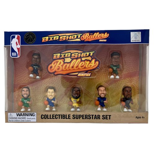 Party Animal NBA TeenyMates 2022 Mini Big Shot Baller Gift Set Series 1 Superstar Collector Gift Box Set