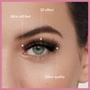 Mayhug Lash Clusters 144 Pcs, DIY 3D Cluster Eyelash Extensions, Natural Mink Eye Lash Clusters with Super Thin Band, Fluffy Lash Cluster Reusable Lash Extensions (Dramatic)
