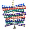 946 Shredburst Bonka Bird Toys Colorful Bamboo Wood Chew Parrot Parrotlet Cockatiel Budgie Finch Parakeet