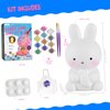 Paint Your Own Bunny Lamp Kit, Art Supplies Arts & Crafts Kit, Painting kit for Kids 6-12, Arts and Crafts for Kids Ages 8-12, Toys Girls Boy Birthday Christmas Gift Ages 3 4 5 6 7 8 9 10 11 12+