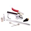 WYNNsky Air Blow Gun Accessory Kit with 5 Interchangeable Nozzles - 7 Pieces Air Compressor Tools Kit