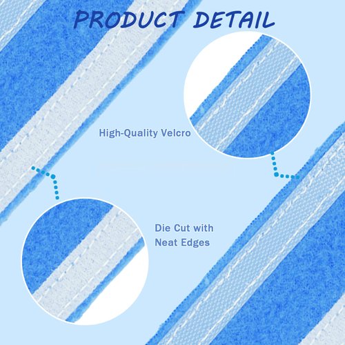 4 Pack Nasal Cannula Ear Cushions Oxygen Cannula Face Soft Cover for Oxygen Users to Help Relieve Ear Pain and Prevent Cheek Indentation Discomfort(Blue)