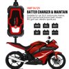 BAIDETEK 1A Car Battery Charger, 6V and 12V Fully Automatic Trickle Charger, Smart Battery Maintainer for Cars, Motorcycle, Boat, Truck, Lawn Mower, Marine Lead Acid Batteries