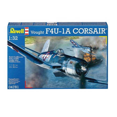 Revell Germany 04781 Vought F4U-1A Corsair Plastic Model Kit (1/32 Scale)