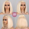 SUPERLOOK Blonde Bob Wig Human Hair 613 Lace Front Wig Human Hair 13X4 lace Front Bob Wig Human Hair Pre Plucked With Baby Hair 210% Density 613 Short Bob Wigs Human Hair for Women 10inch