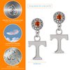 Stone Armory Tennessee Vols Earrings - Power T Dangle Earrings - Hypoallergenic for Sensitive Ears - University of Tennessee Jewelry