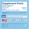 Magnesium L Threonate, Magtein™, Brain Supplement for Memory, Focus, Sleep and Cognitive Support, High Absorption Magnesium L-Threonate, Non-GMO, No Laxative Effect – 2000 mg, 100 Vegan Capsules