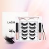 Eyelashes Magnetic,Magnetic Lashes Magnetic Eyelashes With Applicator,Reusable Magnetic Eyelashes,Eyelashes Magnetic Lashes,Magnetic Eyelashes Natural Look,Magnetic Eyelashes No Glue (white)