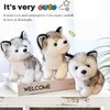 CHELEI2019 7.9" Husky Stuffed Animal Stuffed Husky Dog Plush Pillow Toy Gifts for Kids