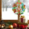 Fancy Land 16 Sets Christmas Crafts for Kids Holiday Winter Foam DIY Christmas Wreath Ornaments Craft Kits Christmas Activities Classroom Home Decorations