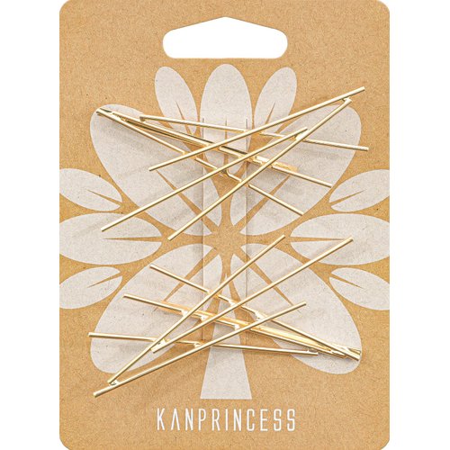 KANPRINCESS 2PCS 3.1Inch Geometric Hair Clips,Metal Hair Pin,Minimalist Hair Accessories,Fashion Pins For Girl Women Wedding Parties (Geometric)