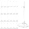 Nicunom 40 Pcs Doll Stand Display Holder, Transparent Stand Support for Dolls and Action Figures, Adjustable Doll Holder Mini Doll Display Stand for 11" to 13" Dolls Accessories