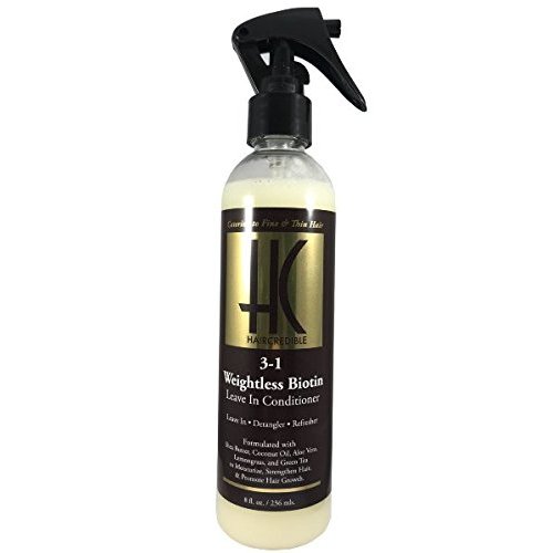Haircredible 3-1 Weightless Biotin Leave In Conditioner 8oz