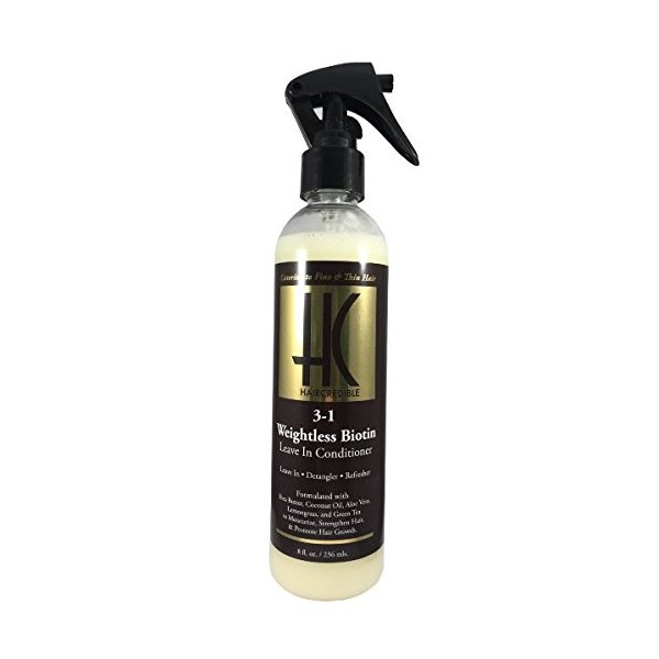 Haircredible 3-1 Weightless Biotin Leave In Conditioner 8oz