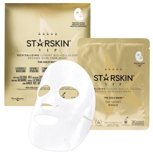 THE GOLD MASK™ VIP Revitalizing Luxury Bio-Cellulose Face Mask