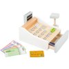 Wooden Cash Register Set by Small Foot – Includes Push Buttons, Credit Card, Scanner & Paper Money - Social, Educational and Imaginative Development – Ages 3+ Years