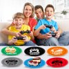 Naozinebi 72PCS Video Game Birthday Plates Gaming Party Supplies 7Inch Game Lovers Tableware Gamer Party Disposable Paper Dessert Plates for Boys Girls Kids Baby Shower Decorations Favor, 6 Designs