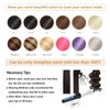 YILITE Tape in Hair Extensions 20 inches 20pcs 50g Silky Straight Seamless Skin Weft Tape in Human Hair Extensions Off Black Tape in Extensions Real Human Hair