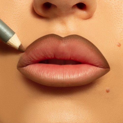 KAB Cosmetics Lip Liner - Easy-to-Sharpen Lip Pencil with Long-Lasting Formula (Chocolate Martini)