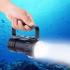 Aramox Diving Flashlight 18000 Lumen IPX8 Scuba Dive Lights 500M Underwater LED Flashlight Submersible Lights for Outdoor Under Water Sports