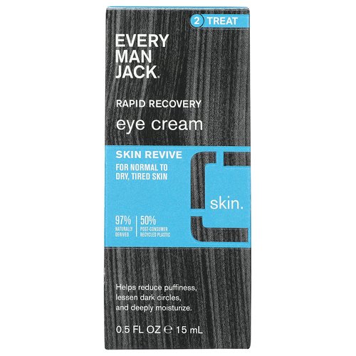 EVERY MAN JACK Revive Recovery Eye Cream, 0.5 FZ