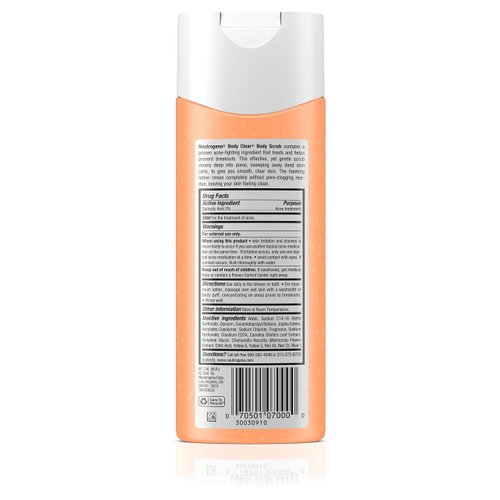 Neutrogena Body Clear Body Scrub 8.50 oz