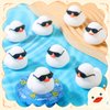 36 Packs Mini Rubber Ducks with Sunglasses Sets 2.2 Inch Duck Bath Toys Squeaky Rubber Ducks Cute Float Bathtub Duckies for Little One Birthday Party Favors Class Prizes Car Decor(White)