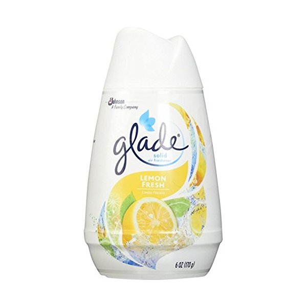 Glade Solid Air Freshener 6Oz Lemon Fresh Pack (2)