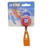 ZIP STICK - Red/Orange - Clip-On Retractable Lip Balm Holder (Standard Size)…, 1 Count (Pack of 1)