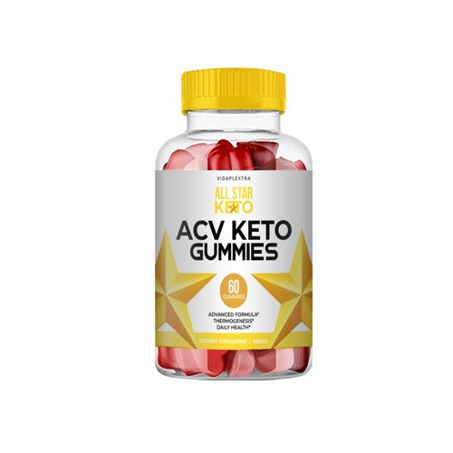 VIDAPLEXTRA All Star Keto - All Star Keto ACV Gummies (Single, 60 Gummies)