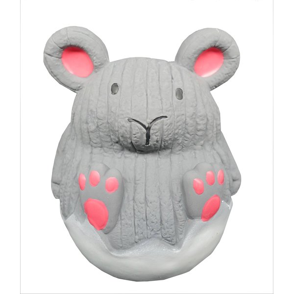 Latex with Rubber Tumbler Dog Toy (Mouse)