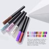 UNIQUE2U Matte Liquid Eyeliner 6 Pieces 6 Colors Professional Bright-colored Long Lasting Waterproof Eyeliner Eye Liner Pen Set, Best Liquid Eyeliner