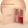 12 Colors Matte Lipstick Set Petansy Liquid Lipstick Kit Long Lasting Waterproof Lip Gloss Set with Gift Box