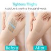 Thigh Lift Tape Transparent Lifting Adhesive Bandage Patch for Leg Body Sagging Skin Fat Cellulite Invisible Anti Chafing Ultra-Thin Inner Paste Waterproof Pad Disposable 6"x6" (Pack of 50)