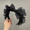 FRCOLOR Bow Headbands for Women, Big Bowknot Hair Hoop Bowknot Hair Band Hair Daily Use Accessories