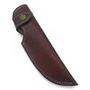 9" long handmade leather sheath For Fixed blade knife