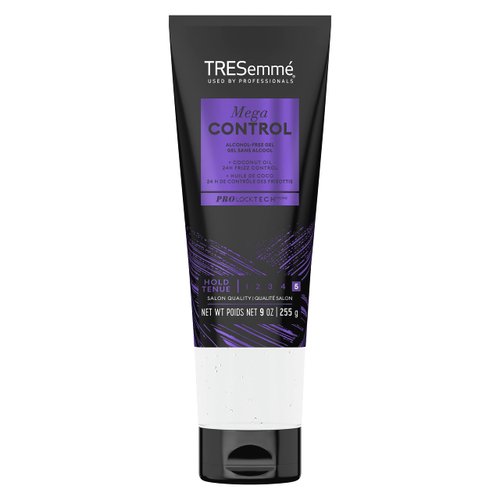 TRESemmé Mega Control Alcohol-Free Hair Gel for Frizz Control with Coconut Oil 9 oz