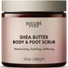 SOULSPA PURE Shea Butter Body & Foot Scrub | Moisturizing Shea Butter Body Scrub, Soothing & Exfoliating Body Scrub for Deep Hydration, 10 oz
