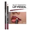 KISS NEW YORK Professional Slim Lip Pencil, Creamy Soft Lip Liner, Smooth Long-Lasting Rich Lip Color, Natural Lip Makeup, Water-Resistant Lip Crayon (Plum)