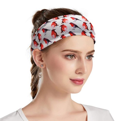 LParkin Birds Funny Head Bands for Adults - Wide Headbands - Gift for Wife - Adult Headband - Headband Women - Hair Headband - Best Headbands (Bird 2)