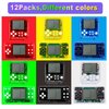 APZ 12 PCS Video Game Party Favors for Kids,Arcade Video Game Keychain Idea Gift for Video Game Party Birthday Supplies