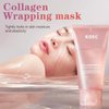 limiete Collagen Night Wrapping Face Mask, Peel Off Hydrolyzed Collagen Facial Mask for Elasticity & Hydration Care, Reduces Sagging & Dullness, 2.54 fl.oz