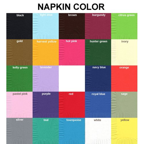 200 Harvest Yellow/School Bus Yellow Dinner / Hand Towel Napkins Plain Solid Colors