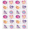 Unique Industries My Little Pony Party Temporary Tattoos - Assorted Designs, 24 Pcs