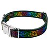 Country Brook Petz - Premium Celtic Pride Dog Collar and Leash - Irish Pride Collection with 2 Lucky Designs (1 Inch, Medium)